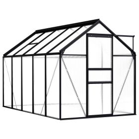 Greenhouse Anthracite Aluminum 63.4 ft¬≤