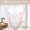 2pcs Indoor Outdoor Garden Cotton Hanging Rope Air/Sky Chair Swing Beige Hammocks  YJ