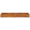 Garden Raised Bed Acacia Wood 78.7"x19.7"x9.8"