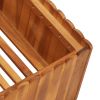 Garden Raised Bed 39.3"x39.3"x9.8" Solid Acacia Wood