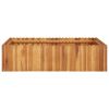 Garden Raised Bed 39.3"x39.3"x9.8" Solid Acacia Wood