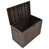 Patio Storage Box Brown 30.7"x17.3"x21.7"