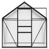 Greenhouse Anthracite Aluminum 26.6 ft¬≤