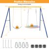 660 LBS Extra-Large A-Shaped Swing Stand with Anti-Slip Footpads