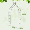 8 Feet 4 Inch High Gothic Steel Rose Arch