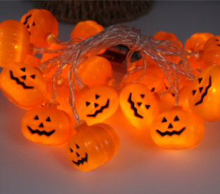 Halloween Decoration Pumpkin  Light  LED String Lights Lantern (Option: I Four colors-1.2M)