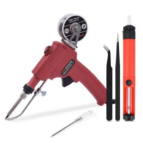 Manual soldering iron (Option: Red-US)