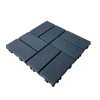 Plastic Interlocking Deck Tiles,44 Pack Patio Deck Tiles,11.8"x11.8" Square Waterproof Outdoor All Weather Use, Patio Decking Tiles for Poolside Balco