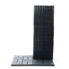 Plastic Interlocking Deck Tiles,44 Pack Patio Deck Tiles,11.8"x11.8" Square Waterproof Outdoor All Weather Use, Patio Decking Tiles for Poolside Balco